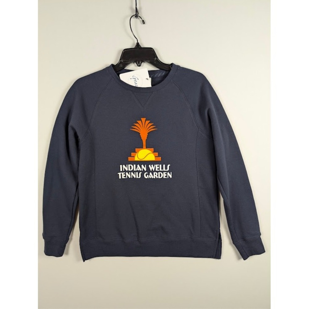 Gear For Sports Sweatshirt Women S Navy Blue Indian Wells Tennis Garden NEW